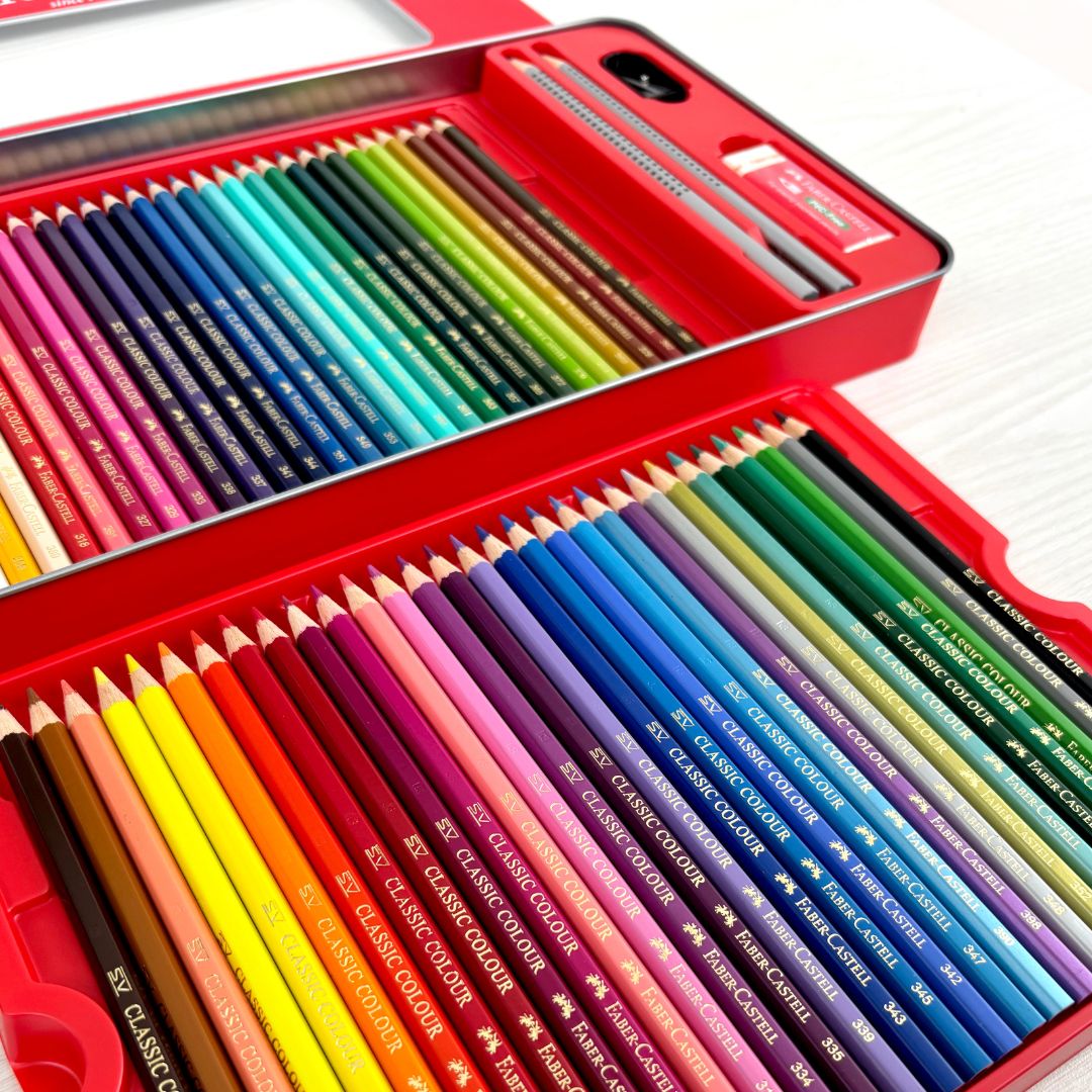 60  Classic Colour Pencils Sketch Set